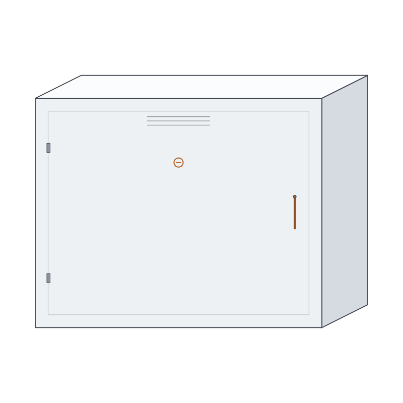 Схема: Щит ВУ(с АВР), напольный, 1800х800х450, IP54